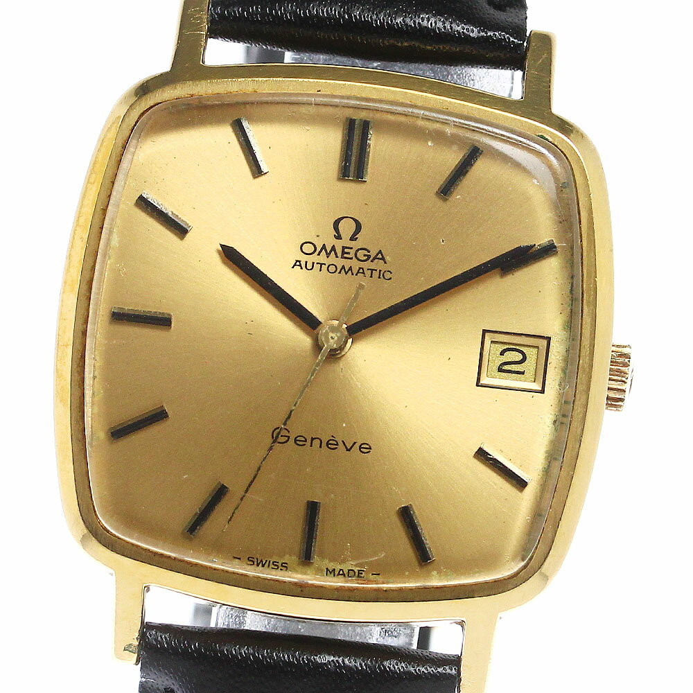 オメガ OMEGA Ref.162.0060 ジュネーブ スクエア cal.1012 自動巻き メンズ _803869【中古】