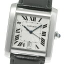 カルティエ CARTIER W5101755 タンクフランセーズXXL デイト 自動巻き メンズ _802358【中古】