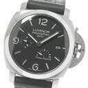 パネライ PANERAI PAM00347 ルミノール1950 3デイズ GMT パワーリザーブ 自 ...