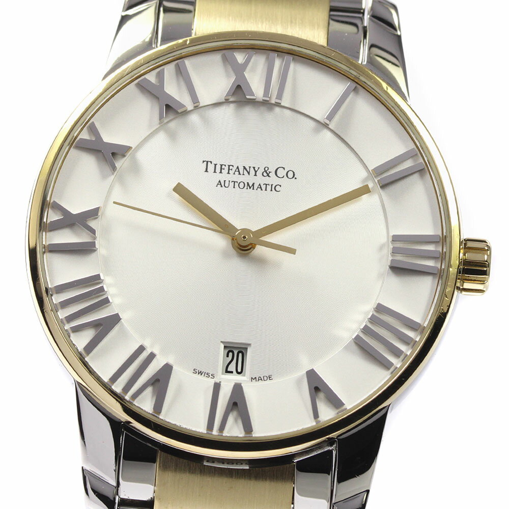 ティファニー TIFFANY&Co. Z1800.68.15A21A00A アトラスドーム デイト 自動巻き メンズ _802633