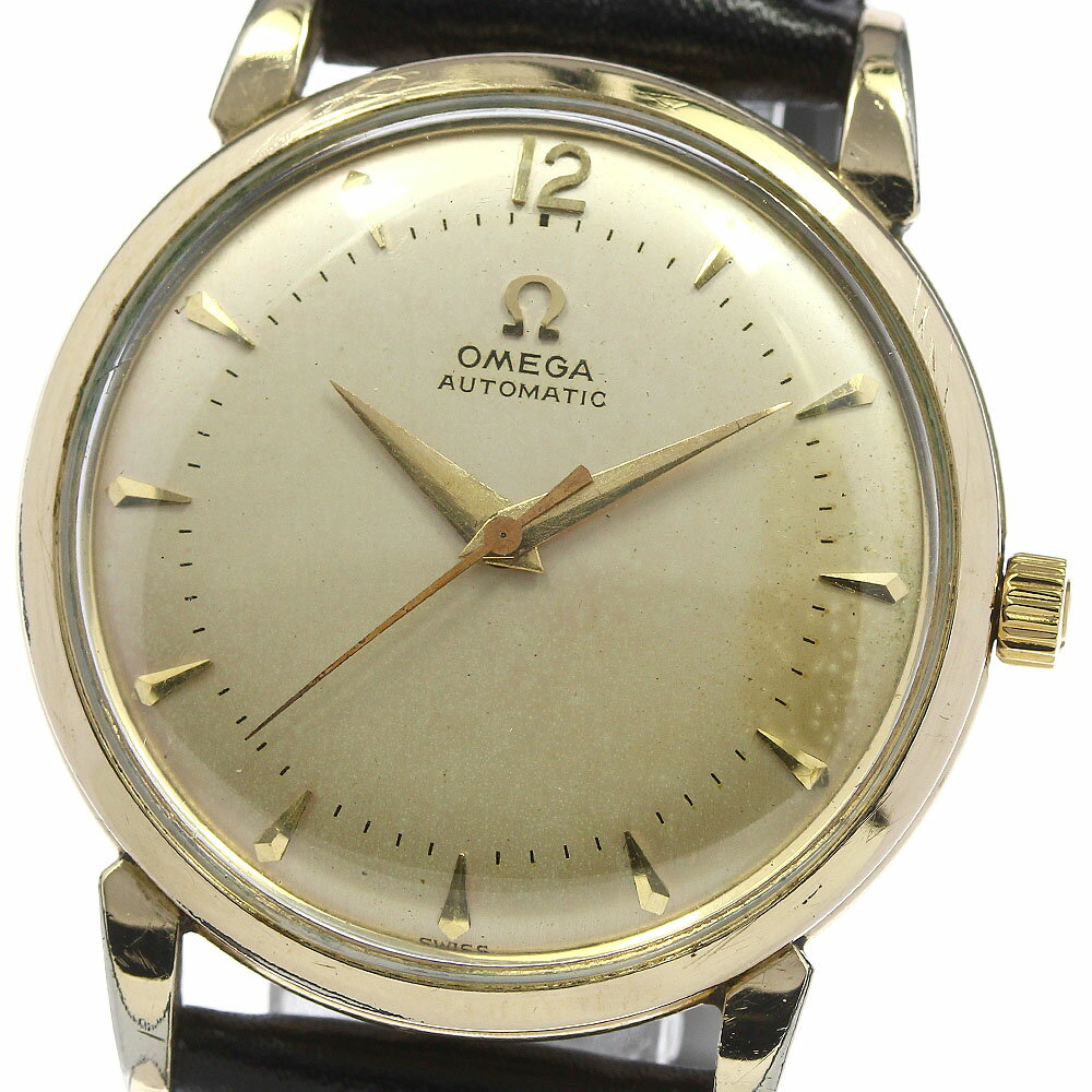 オメガ OMEGA 2445-14SC シーマスター ハーフローター cal.354 自動巻き メンズ _784573【中古】