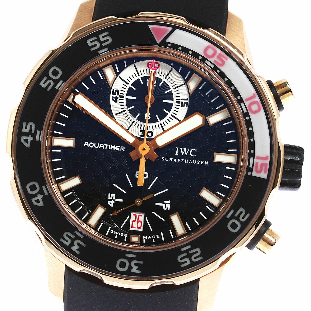 IWC IWC SCHAFFHAUSEN IW376903 アクアタイマー K18PG デイト 自動 ...