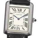 カルティエ CARTIER W5200005 タンクソロ SM クォーツ レディース _804175 ...