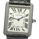 カルティエ CARTIER W5200003 タンクソロLM クォーツ メンズ _804634【中古】