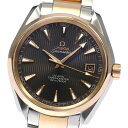 訳あり オメガ OMEGA 231.20.42.21.06.001 シーマスター 150M アクアテラ デイト 自動巻き メンズ _799887【中古】