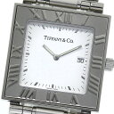 ティファニー TIFFANY&Co. アトラス スクエア デイト クォーツ メンズ _801172【中古】