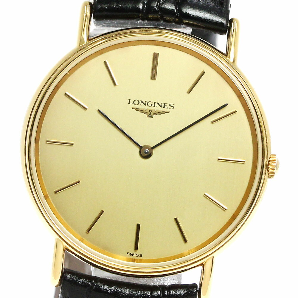 ロンジン LONGINES L4.637.2 グランドクラシック クォーツ メンズ 内箱・保証書付き_800351【中古】