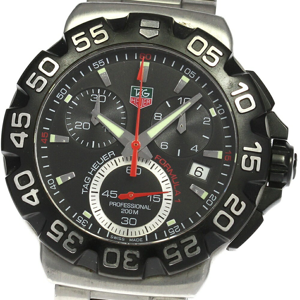タグホイヤー TAG HEUER CAH1110.BA0850 フォーミュラ1 クロノグラフ クォー ...