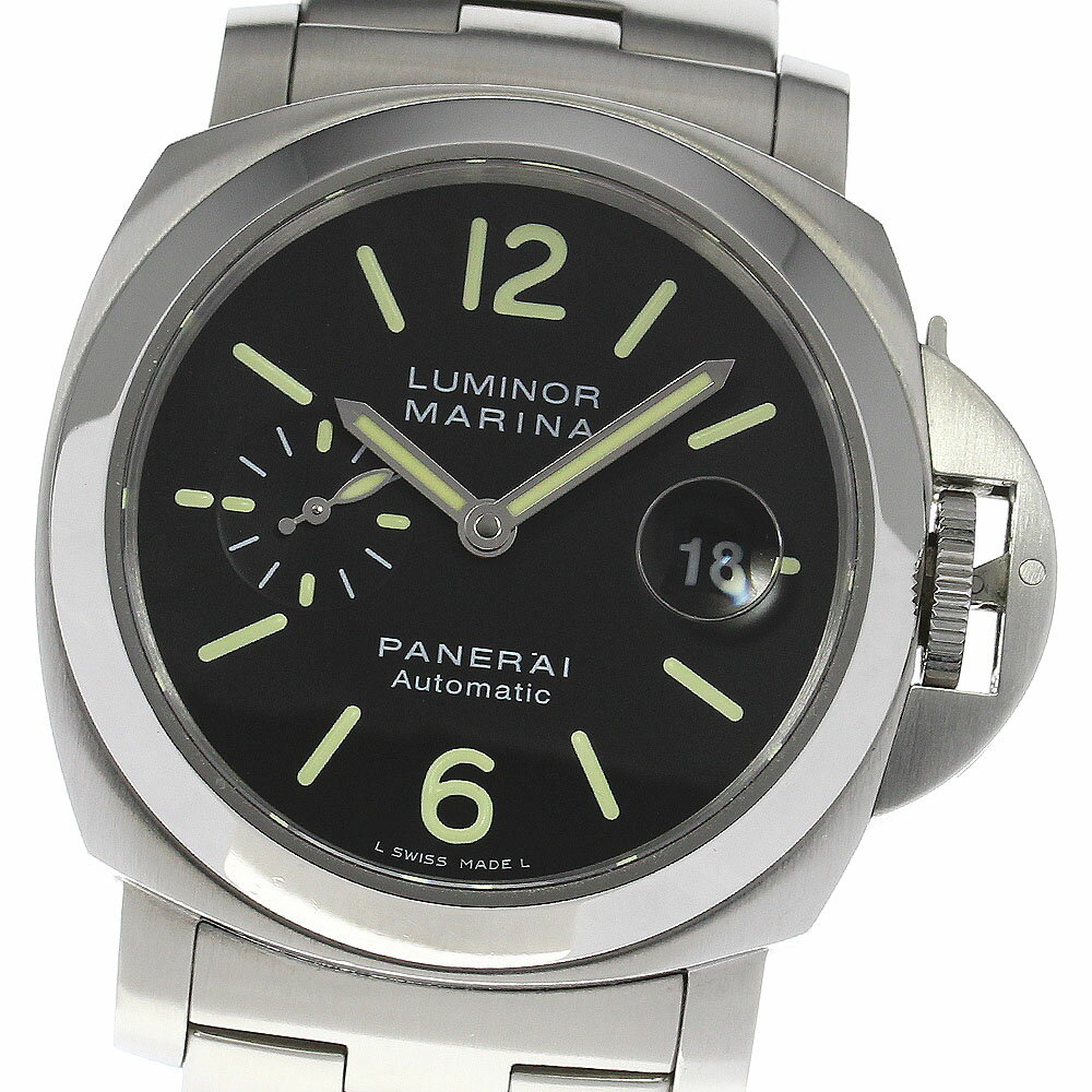 パネライ PANERAI PAM00299 ルミノールマリーナ スモールセコンド 自動巻き メンズ  ...