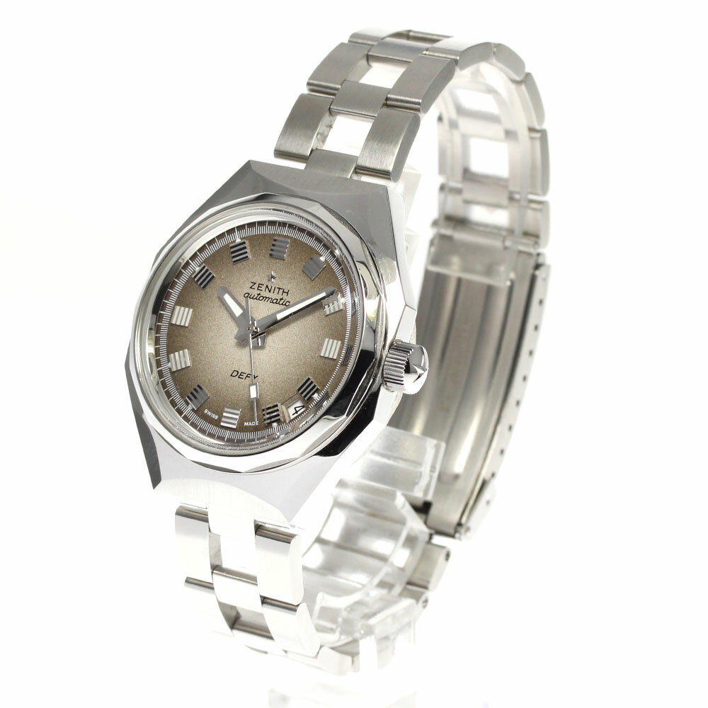 ゼニス ZENITH 03.A3642.670 デファイ リバイバル デイト 自動巻き メンズ 極美品 箱・保証書付き_806410【中古】