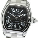 カルティエ CARTIER W62041V3 ロードスターLM デイト 自動巻き メンズ _7901 ...