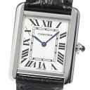 ジャンク カルティエ CARTIER W1018255 タンクソロ SM クォーツ レディース _8 ...