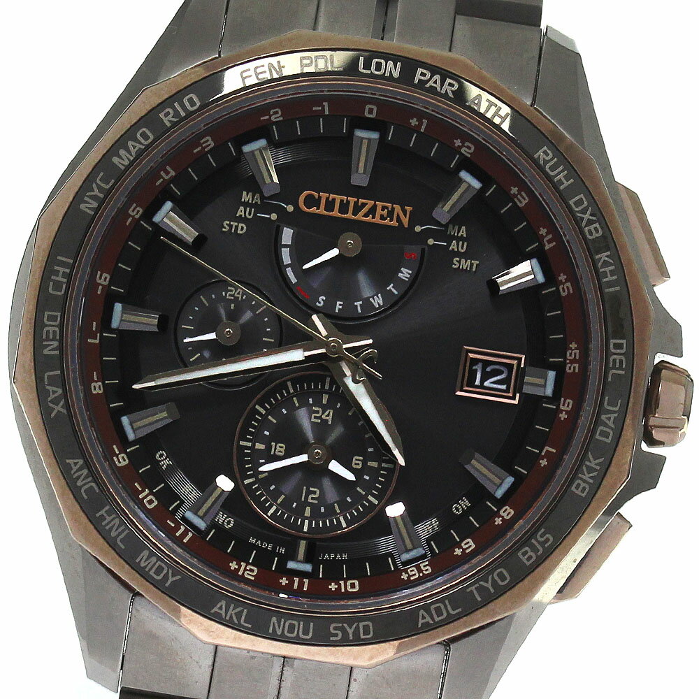 シチズン CITIZEN AT9095-68E/H820-T025145 アテッサ エコドライブ ラグビー日本代表コラボモデル ソー..