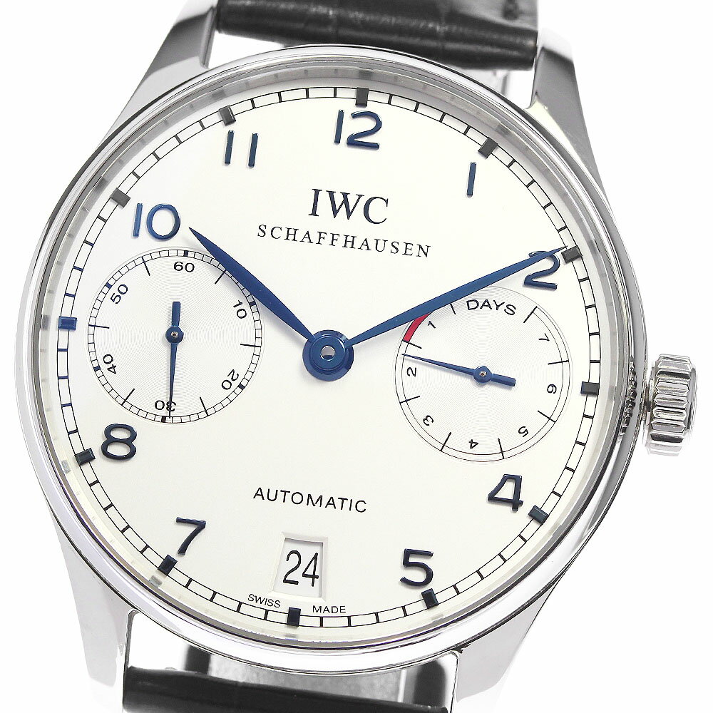 IWC IWC SCHAFFHAUSEN IW500107 ポルトギーゼ 7デイズ デイト 自動巻き ...