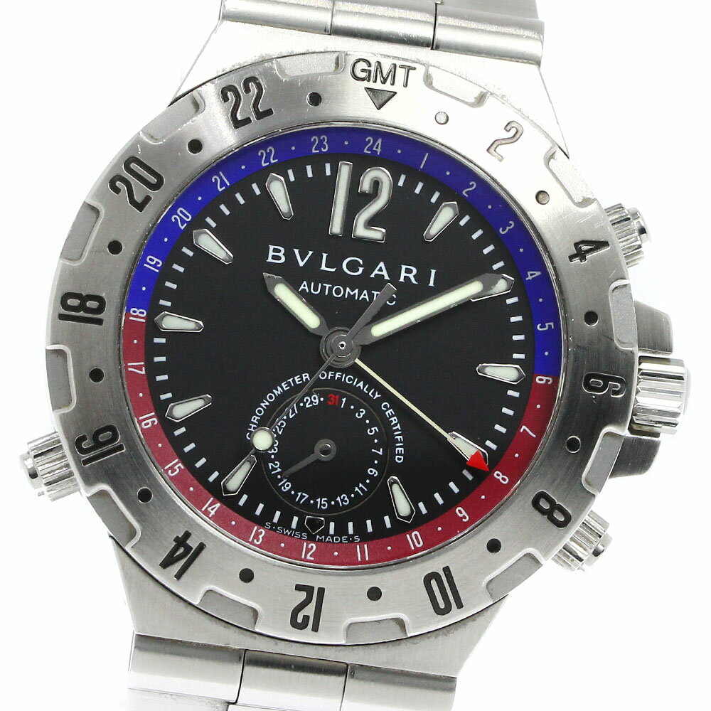 ブルガリ BVLGARI GMT40S ディアゴノ GMT 