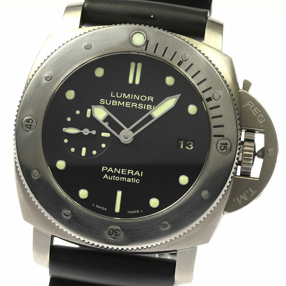 ベルト訳あり パネライ PANERAI PAM00305 ルミノール サブマーシブル 1950 3デ ...