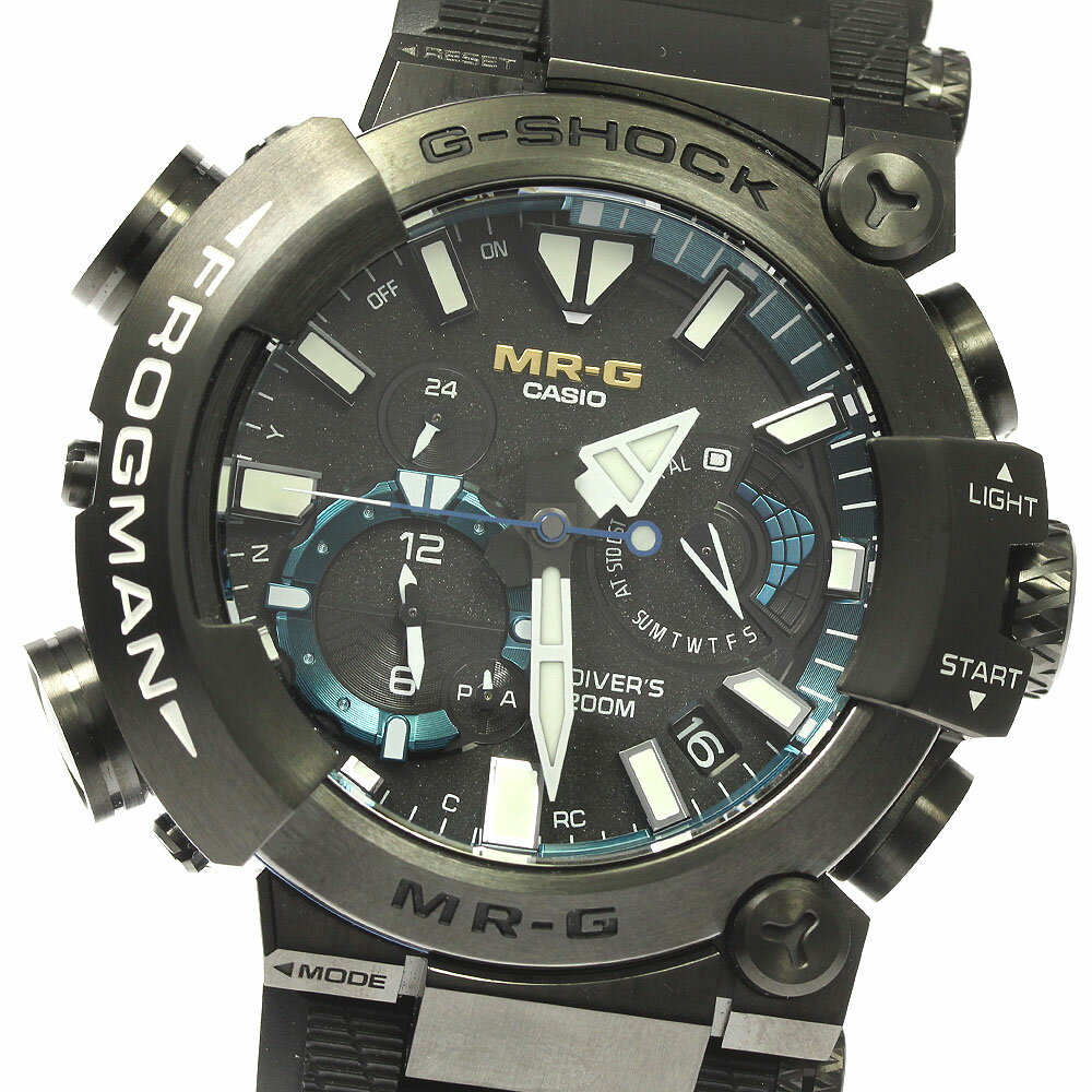 カシオ CASIO MRG-BF1000R-1AJR G-SHOCK MR-G フロッグマン ソーラー電波 メンズ 美品 箱 保証書付き_809266【中古】