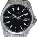 シチズン CITIZEN AQ1040-53E/A010-T020984 ザ・シチズン エコドライブ アクティブシリーズ ソーラー電波 メンズ 箱・保証書付き_805754【中古】