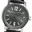 ブルガリ BVLGARI ST29S ソロテンポ デイト クォーツ レディース _759971【中古】