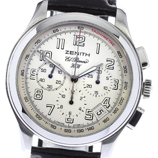 訳あり ゼニス ZENITH 01.0500.420 クラス エルプリメロ クロノグラフ cal.420 手巻き メンズ _806195【中古】 訳あり ゼニス ZENITH 01.0500.420 クラス エルプリメロ クロノグラフ cal.420 手巻き メンズ _806195【中古】