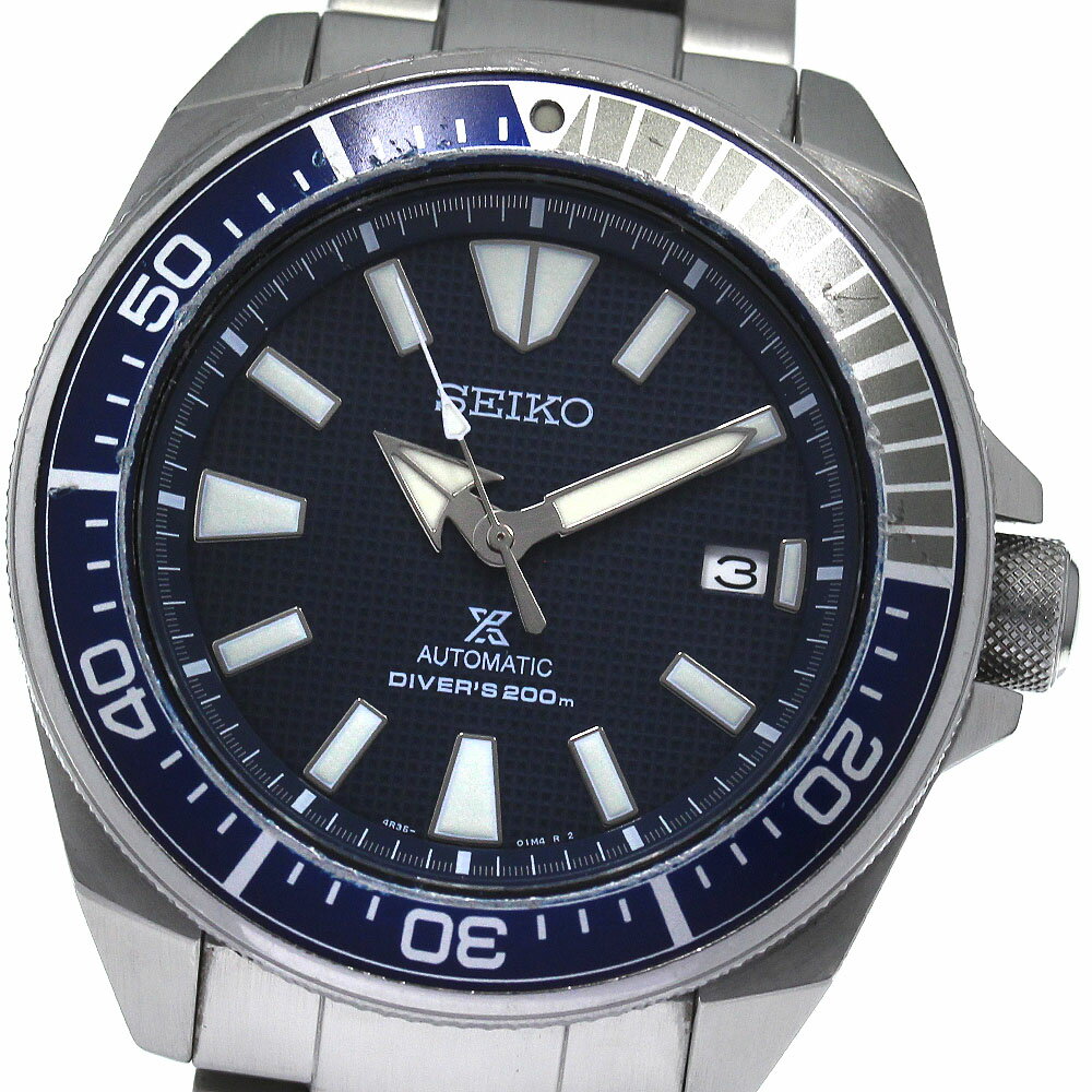 セイコー SEIKO SBDY007/4R35-01V0 プロスペックス サムライダイバー デイト 自動巻き メンズ _805921【中古】