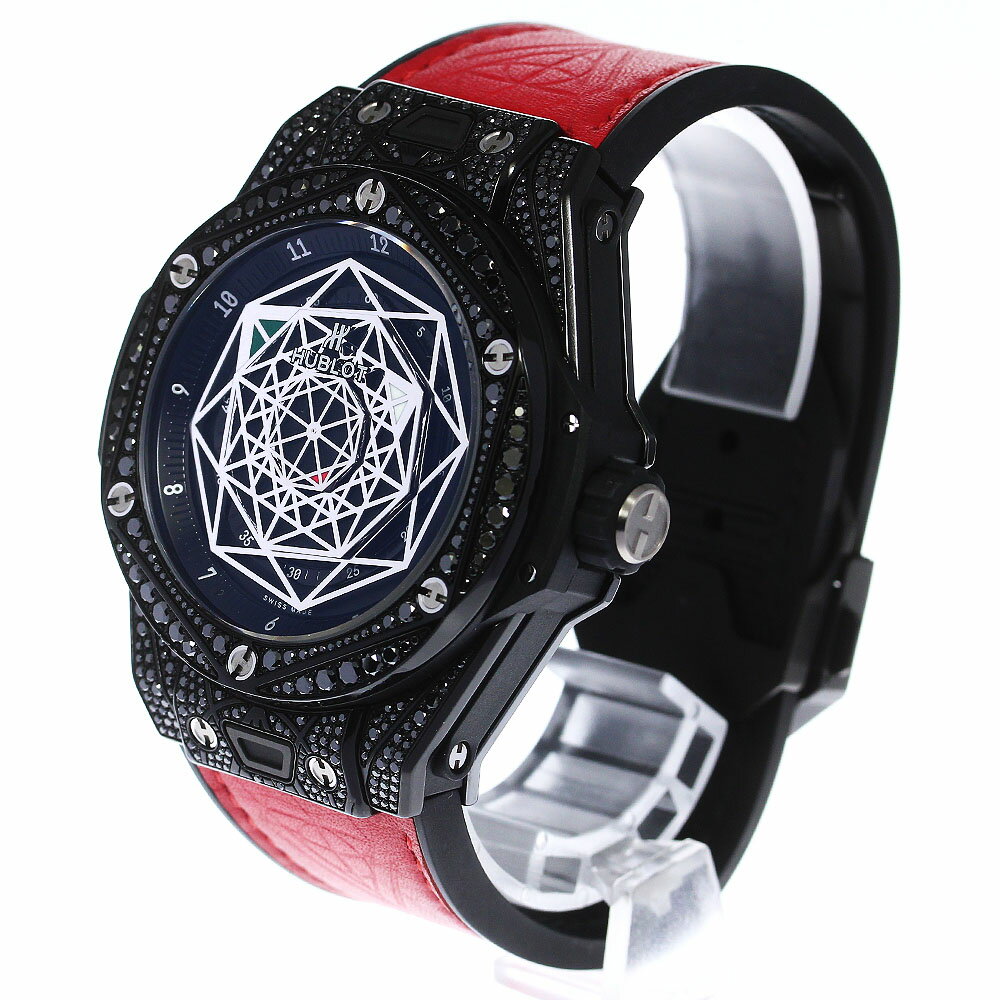 ウブロ HUBLOT 415.CX.1114.VR.1700.MEX19 ビッグバン ウニコ サンブルー 限定20本 AT メンズ 良品 箱・保証書付き_771307【中古】