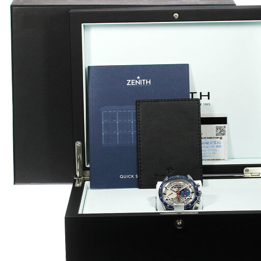 ゼニス ZENITH 95.3002.3600 エルプリメロ クロノマスター 世界限定250本 自動巻き メンズ 箱・保証書付き_807366【中古】