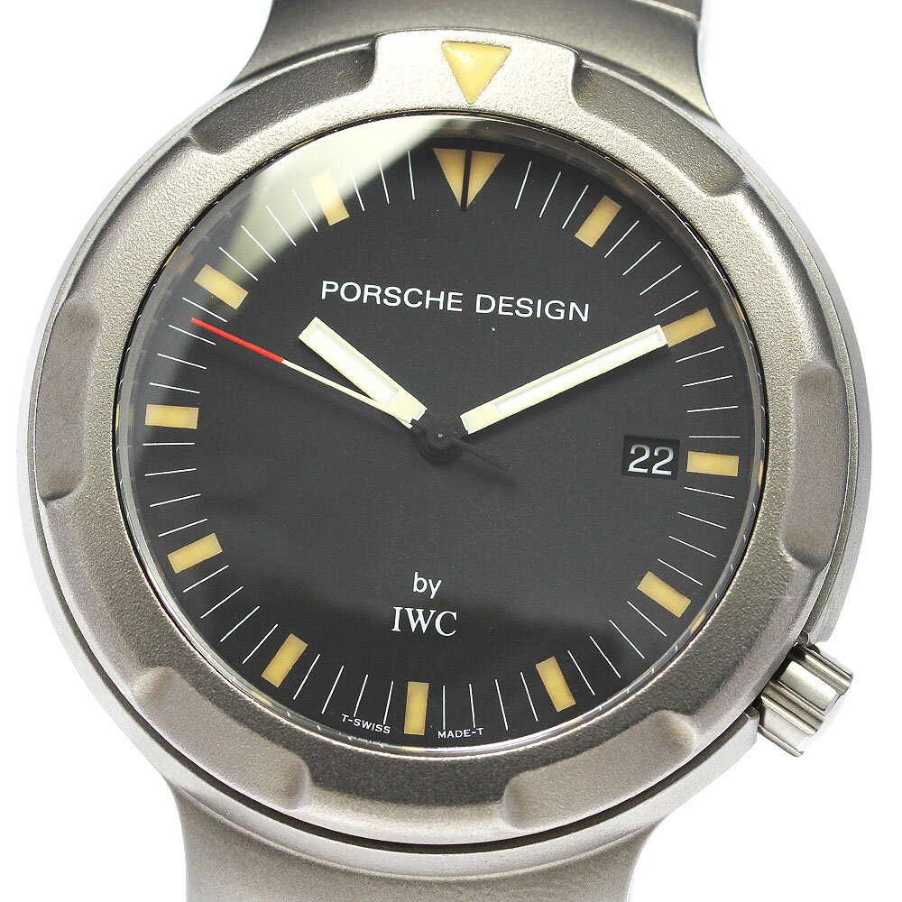 ポルシェデザイン Porsche Design 3524-001 by IWC オーシャン2000 デイト 自動巻き メンズ 美品 箱 保証書付き_807465【中古】