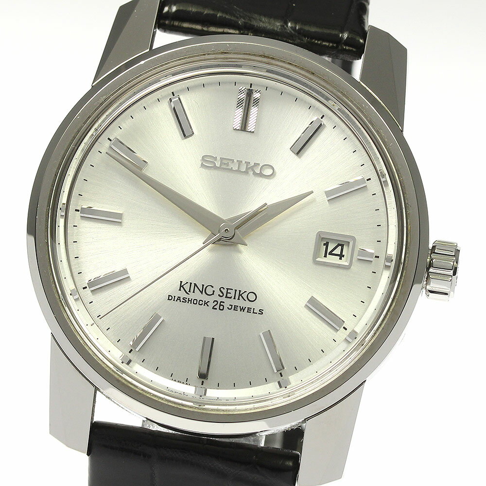 セイコー SEIKO SDKA001/6L35-00D0 キングセイコー KS 創業140周年記念限定モデル 自動巻き メンズ 美品 箱 保証書付き_807582【中古】