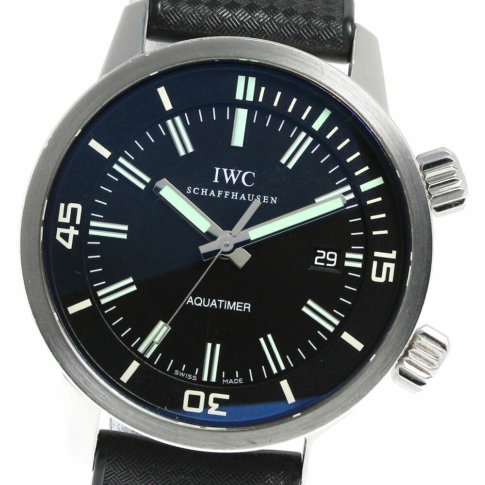 IWC SCHAFFHAUSEN IW323101 ヴィンテージ アクアタイマー デイト 自動巻き  ...