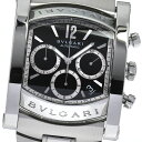 ブルガリ BVLGARI AA48SCH アショーマ クロノグラフ デイト 自動巻き メンズ 箱・保証書付き_807594【中古】