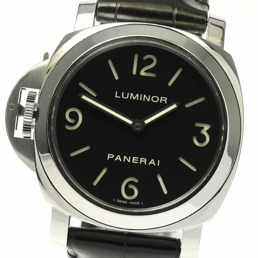 パネライ PANERAI PAM00219 ルミノール ベース レフトハンド 手巻き メンズ _80 ...