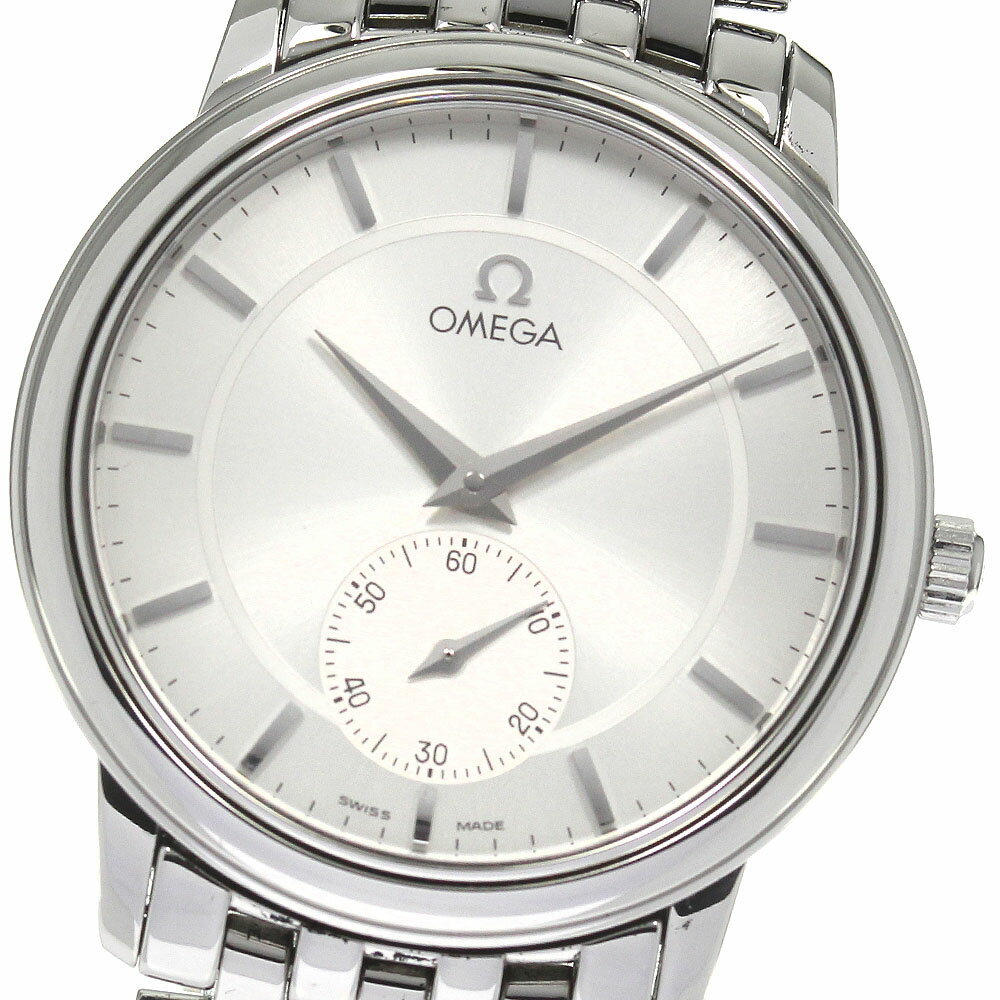 オメガ OMEGA 4520.31 デビル プレステージ スモールセコンド 手巻き メンズ _805540【中古】