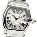 カルティエ CARTIER W62025V3 ロードスターLM デイト 自動巻き メンズ _8092 ...