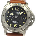 パネライ PANERAI PAM00025 ルミノール サブマーシブル デイト 自動巻き メンズ 箱 ...