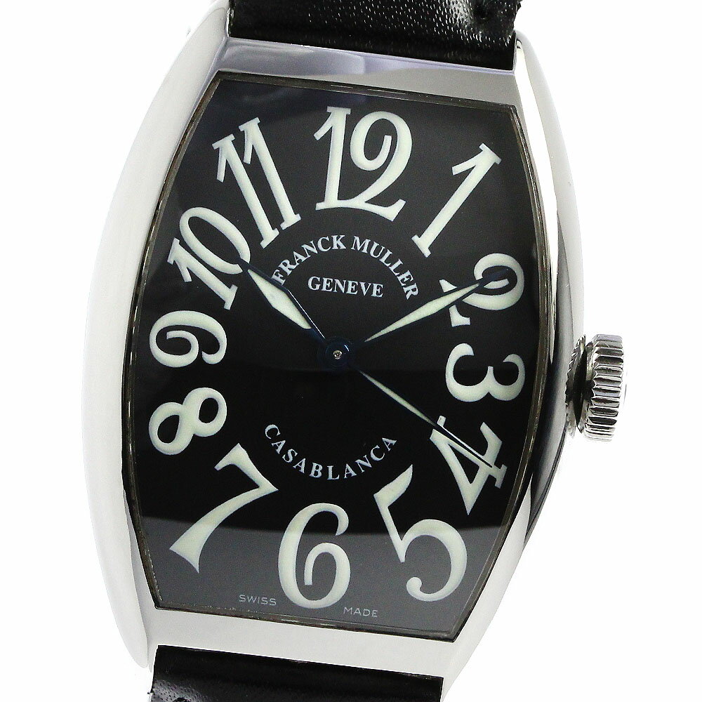 フランクミュラー FRANCK MULLER 5850 カサブランカ 自動巻き メンズ 良品 _733216【中古】