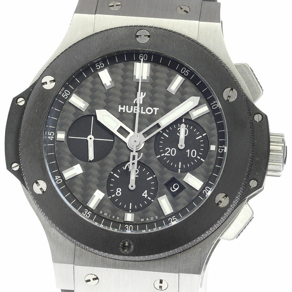 ウブロ HUBLOT 301.SM.1770.RX ビッグバン スチール セラミック クロノグラフ  ...