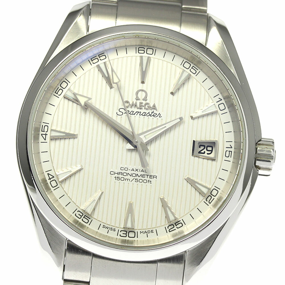 オメガ OMEGA 231.10.42.21.02.001 シーマスター アクアテラ コーアクシャル 自動巻き メンズ 良品 _811121【中古】