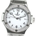 ウブロ HUBLOT 361.SE.2010.RW.1104 ビッグバン ダイヤベゼル クォーツ レディース 良品 _811123【ev10】【中古】(2)