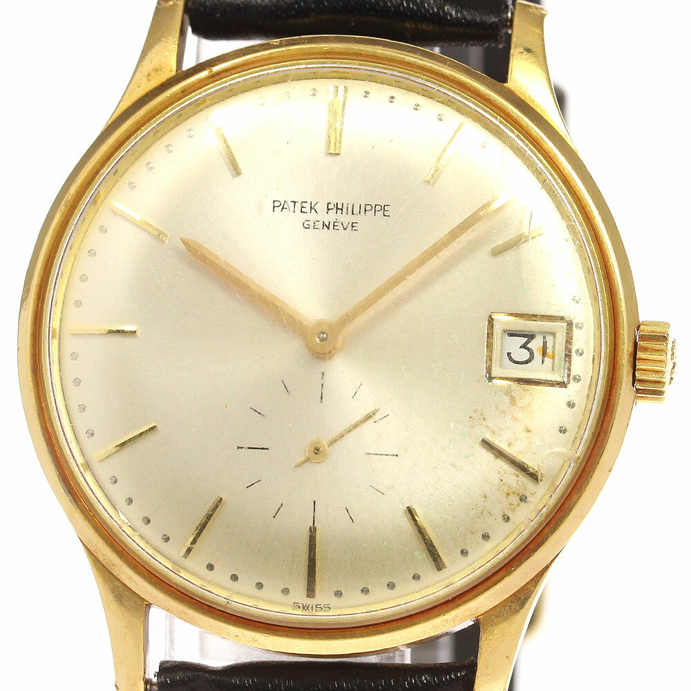 訳あり パテックフィリップ PATEK PHILIPPE ref.3514J K18YG スモールセコンド ヴィンテージ 自動巻き メンズ _778964【中古】