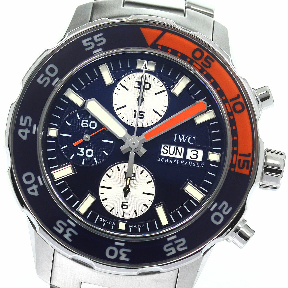 IWC IWC SCHAFFHAUSEN IW376703 アクアタイマー クロノグラフ 自動巻き  ...