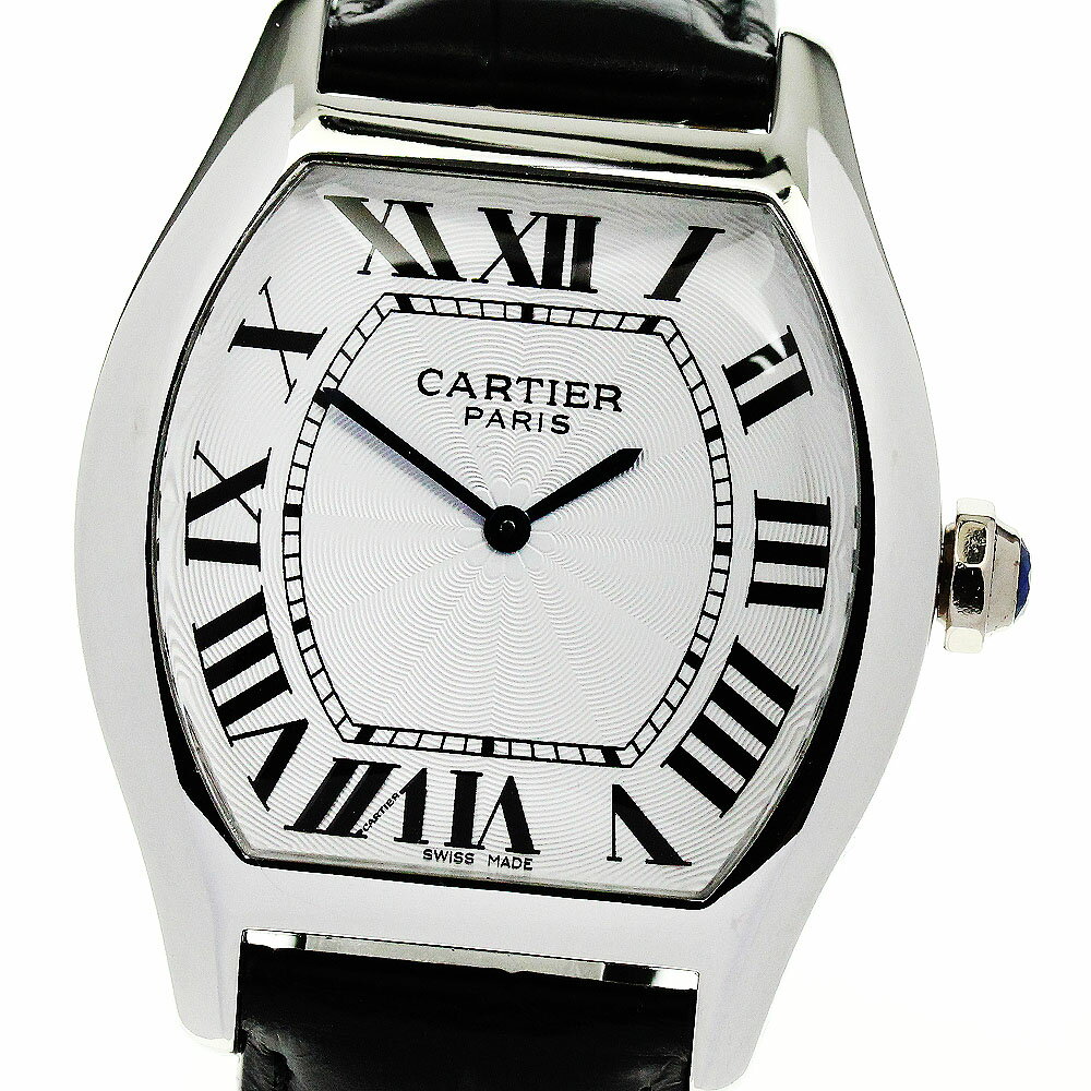 カルティエ CARTIER W1546151 トーチュ XL PT950 手巻き メンズ _808801【中古】