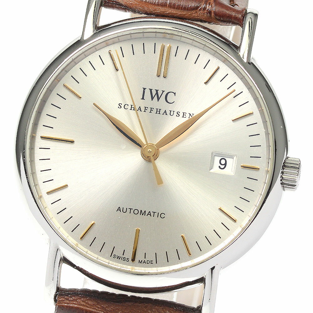 IWC IWC SCHAFFHAUSEN IW356303 ポートフィノ デイト 自動巻き メンズ  ...