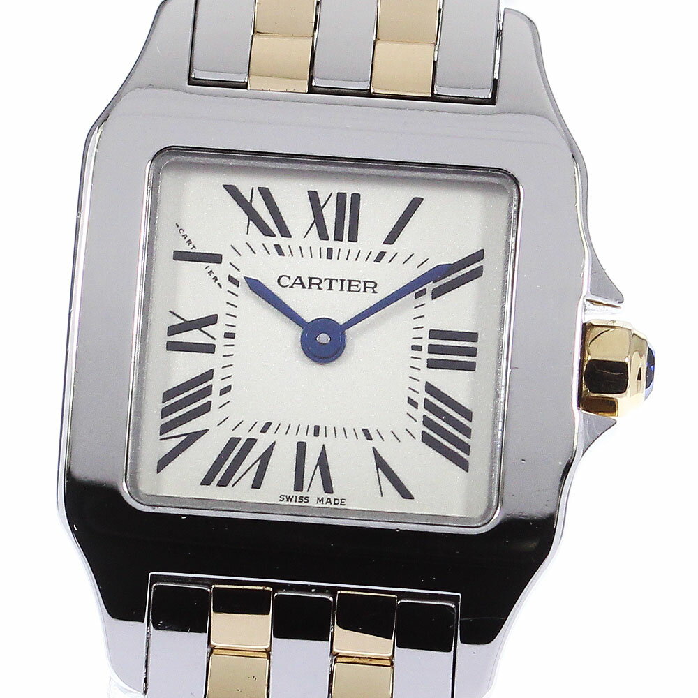 カルティエ CARTIER W25066Z6 サントスドゥモワゼル クォーツ レディース _804649【中古】