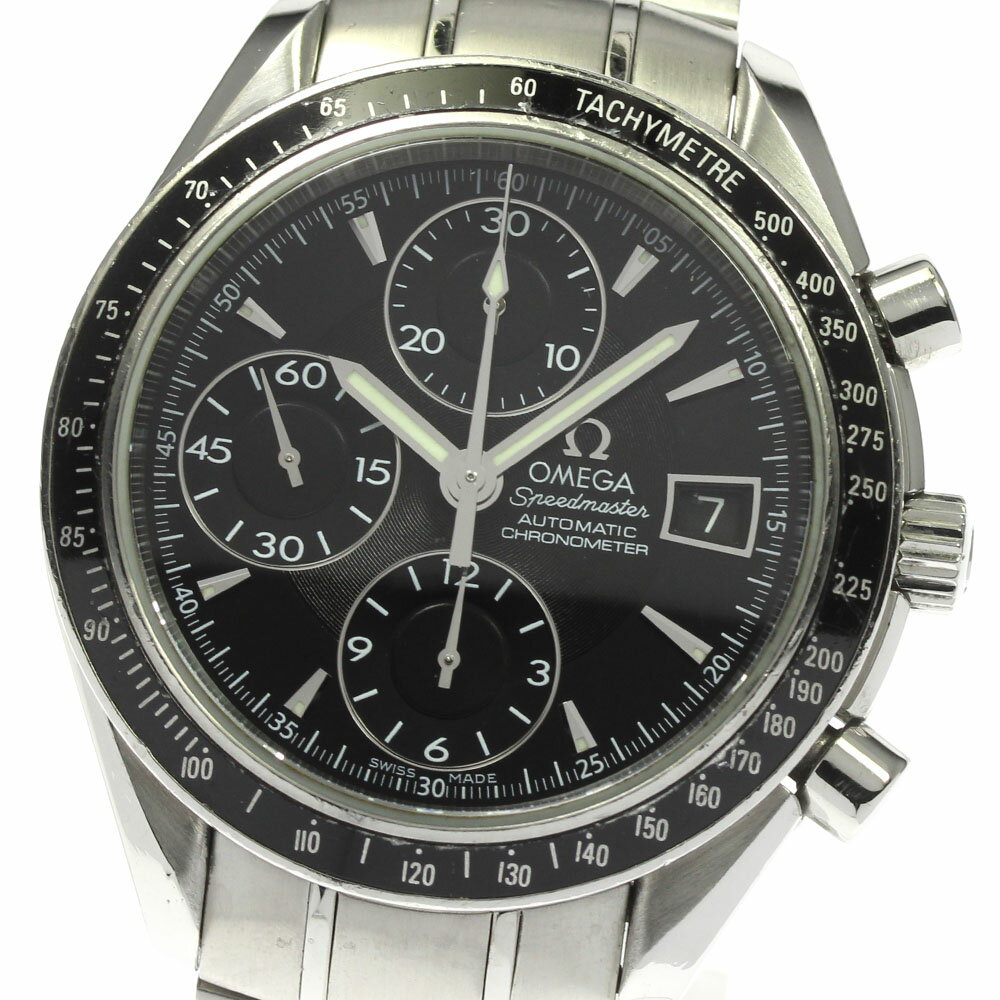 オメガ OMEGA 3210.50 スピードマスター デイト クロノグラフ 自動巻き メンズ 保証書 ...