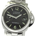 パネライ PANERAI PAM00050 ルミノールマリーナ スモールセコンド デイト 自動巻き  ...