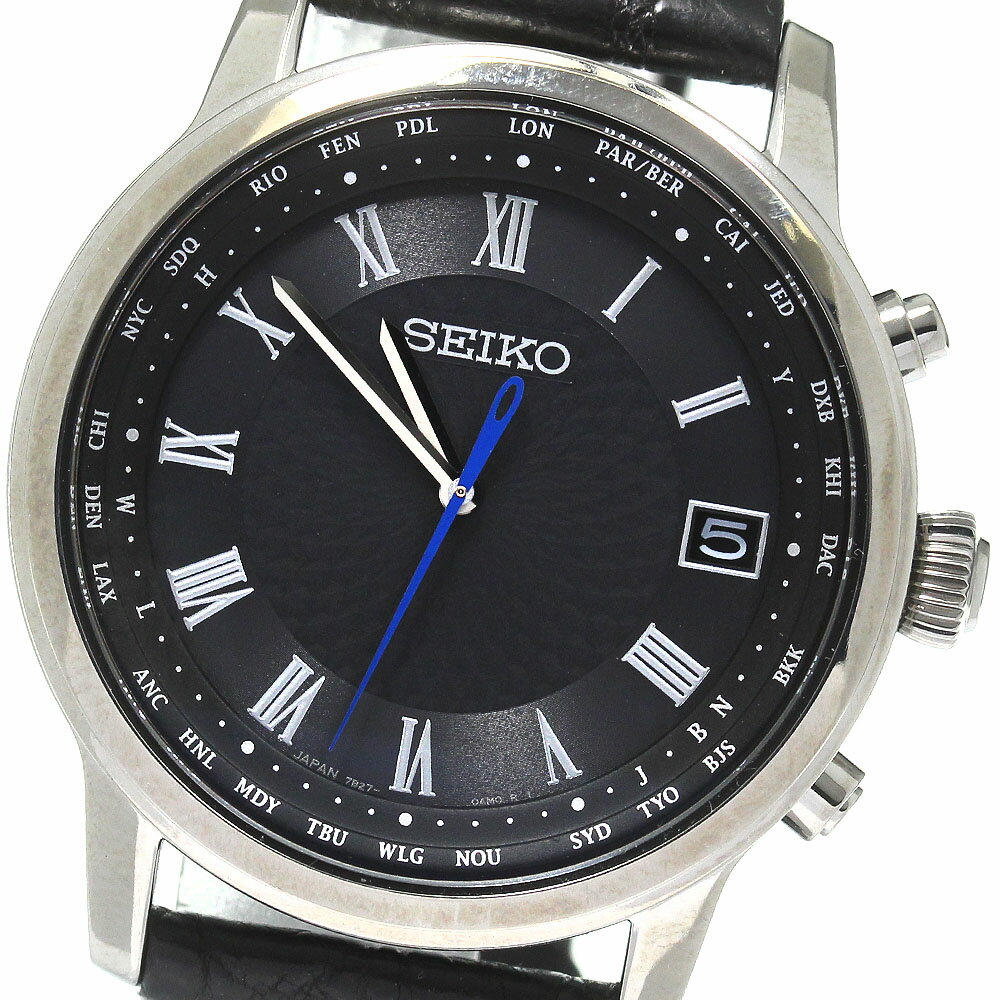 セイコー SEIKO SAGZ101 ブライツ ビスポークテーラーディトーズ限定 ソーラー電波 メンズ 美品 _80836..