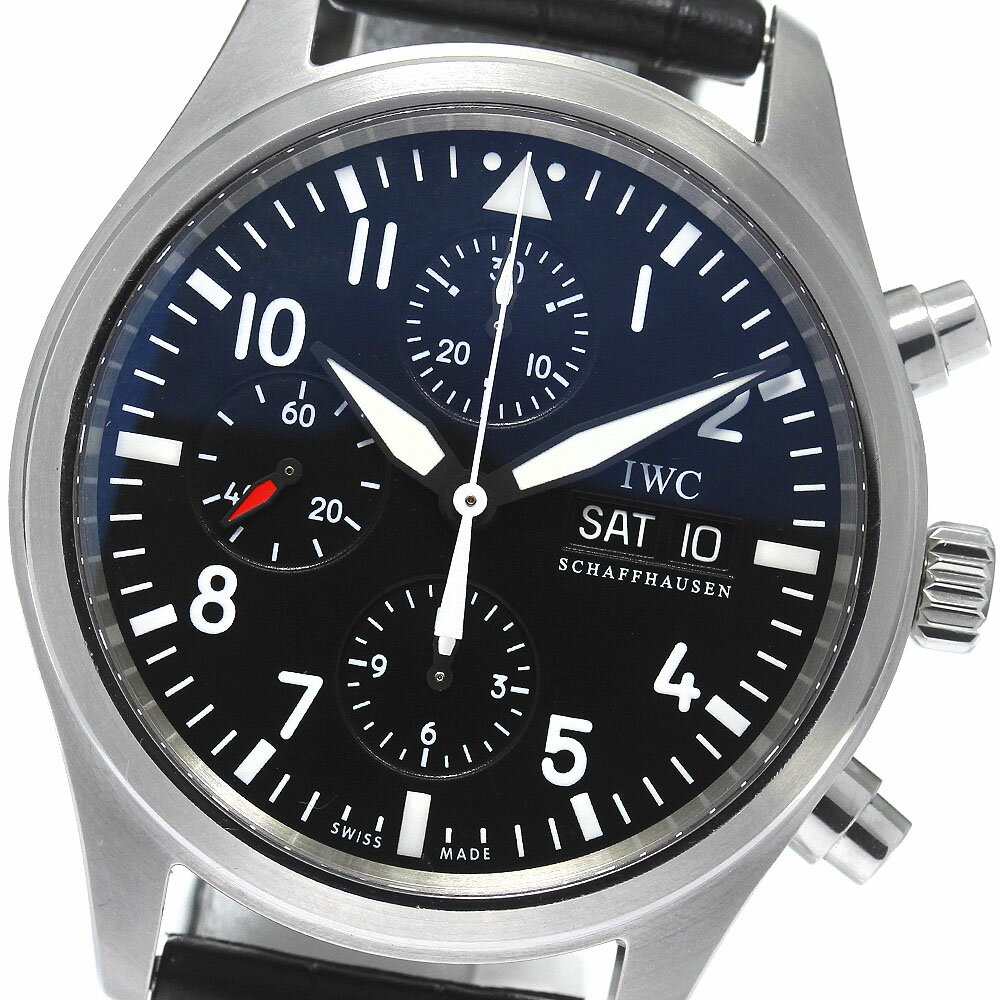 IWC IWC SCHAFFHAUSEN IW371701 パイロットウォッチ クロノグラフ デイデ ...