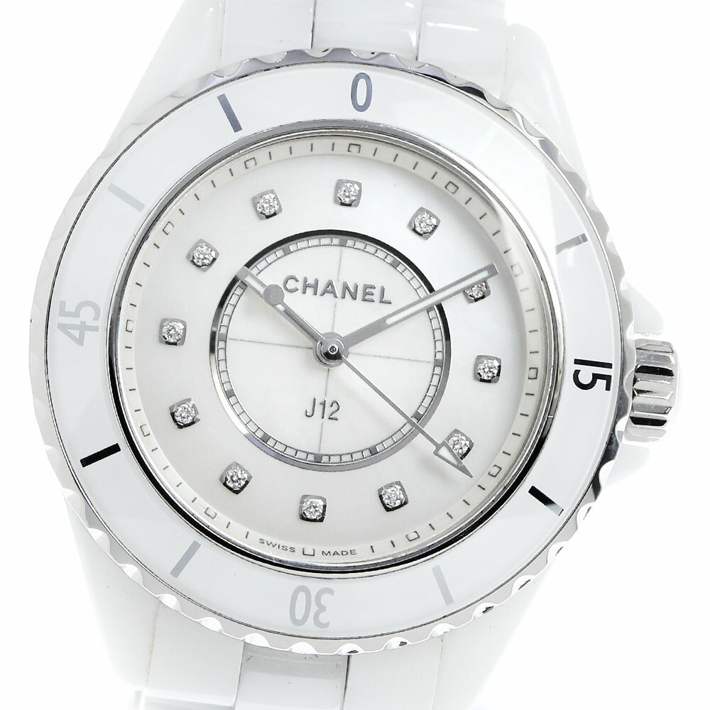 シャネル CHANEL H5704 J12 白セラミック