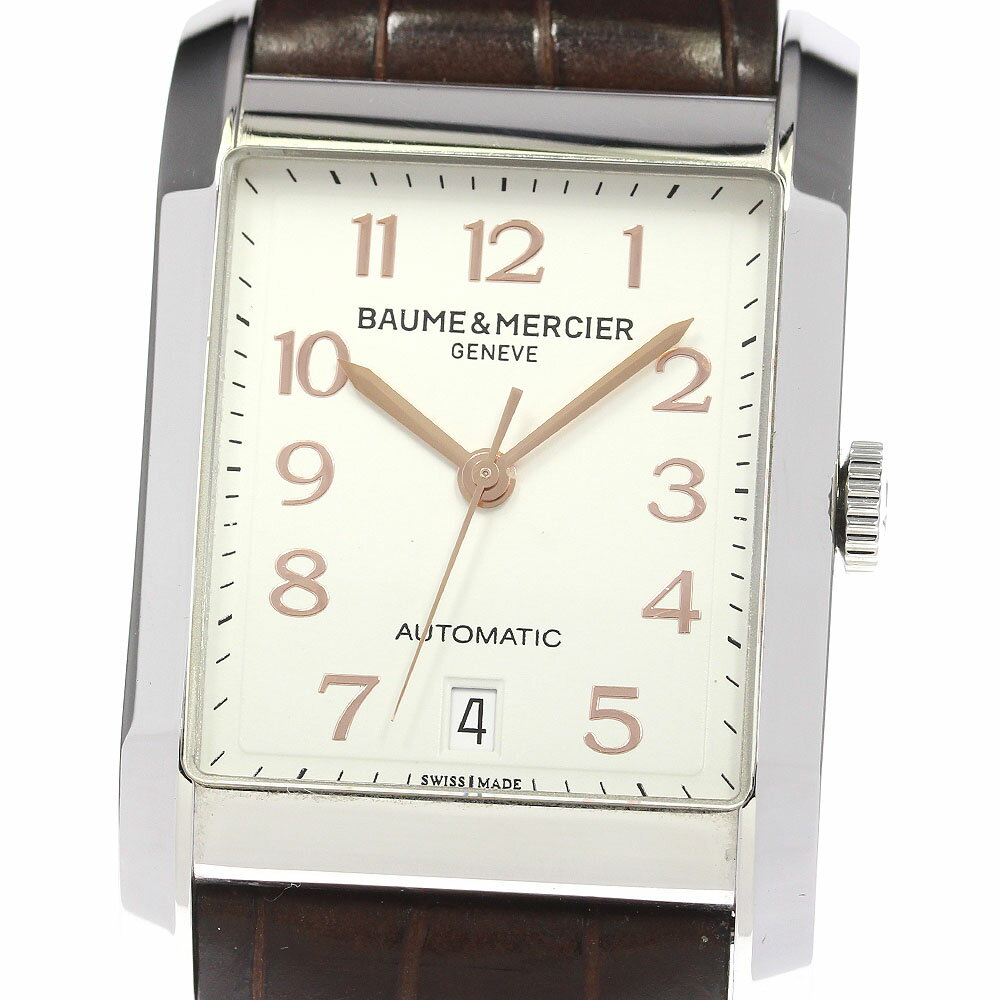 ボーム＆メルシェ Baume Mercier 65751 ハンプトン クラシック デイト 自動巻き メンズ _812349【中古】